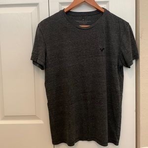 Plain Gray Mens AE Tee w/ Logo